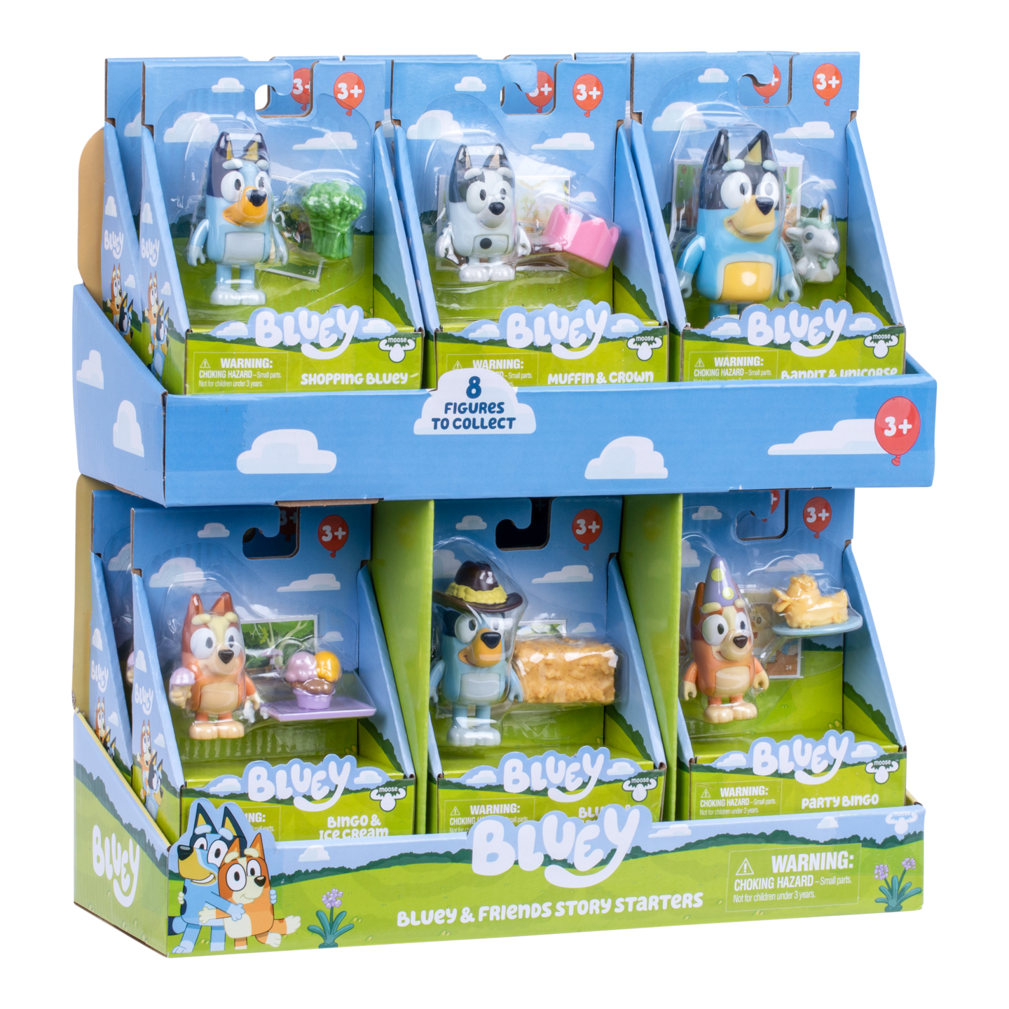 Bluey Story Starter -hahmo ja tarvike