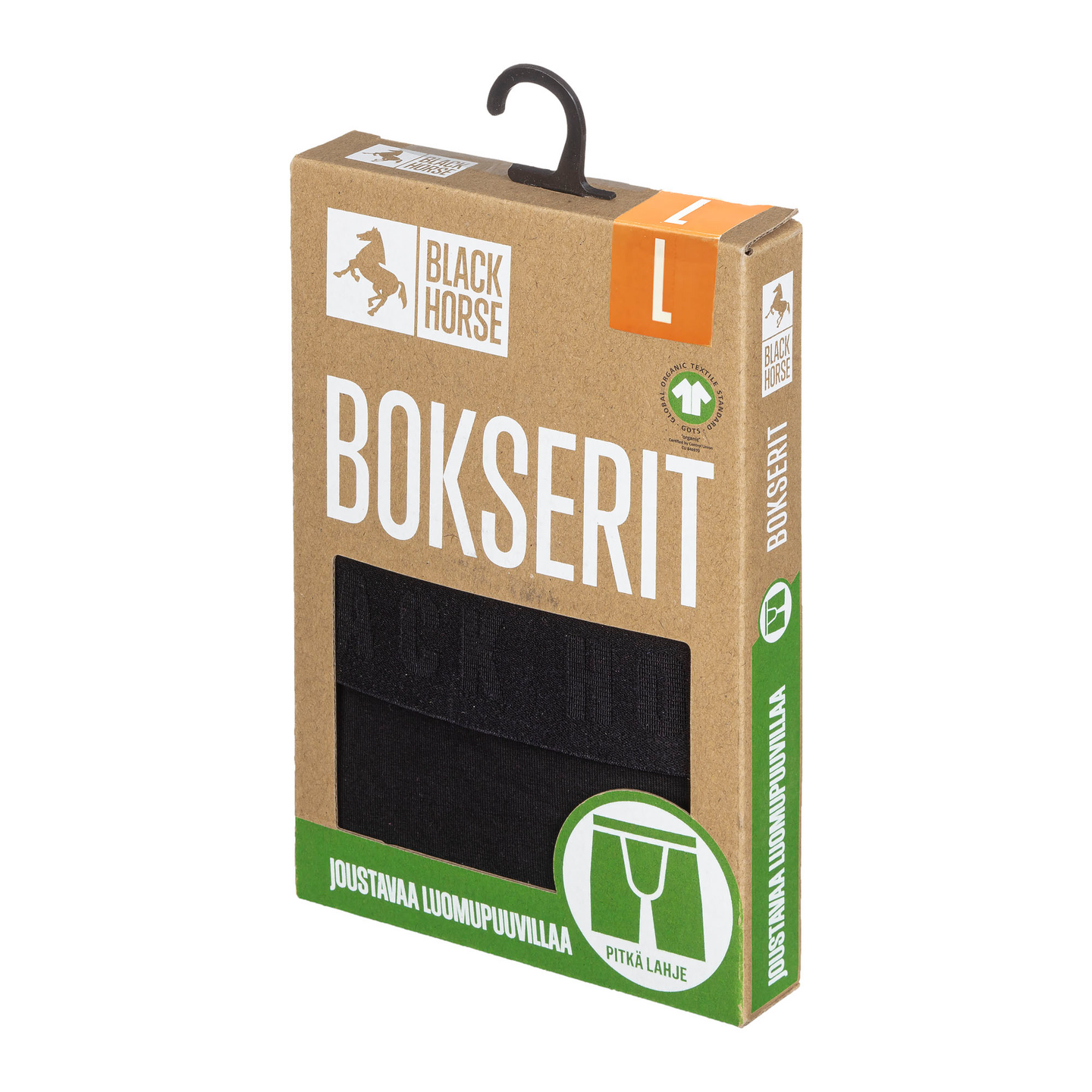 Black Horse I52787 pitkä lahkeiset bokserit
