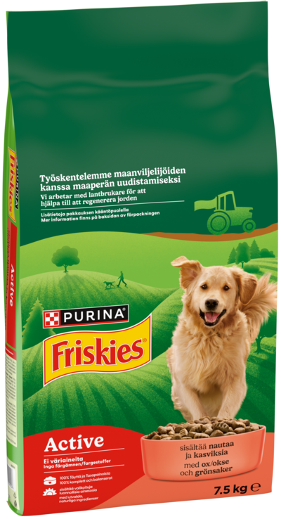 Friskies Adult Runsaasti Lihaa 7.5kg koiranruoka