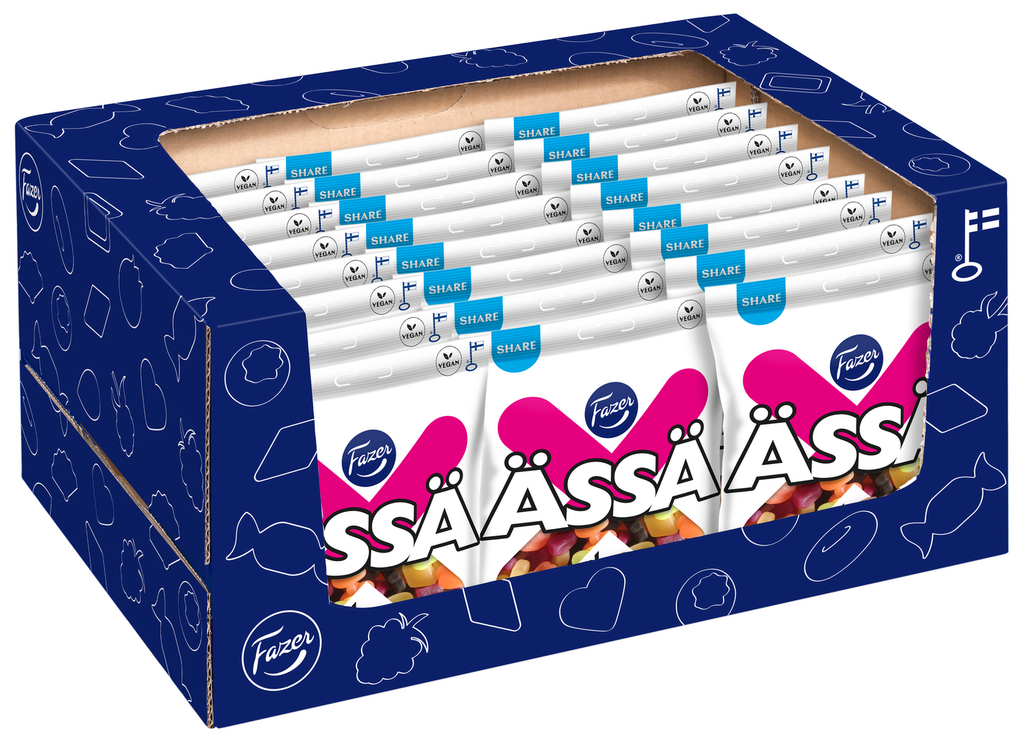 Fazer Ässä Mix karkkipussi 220g