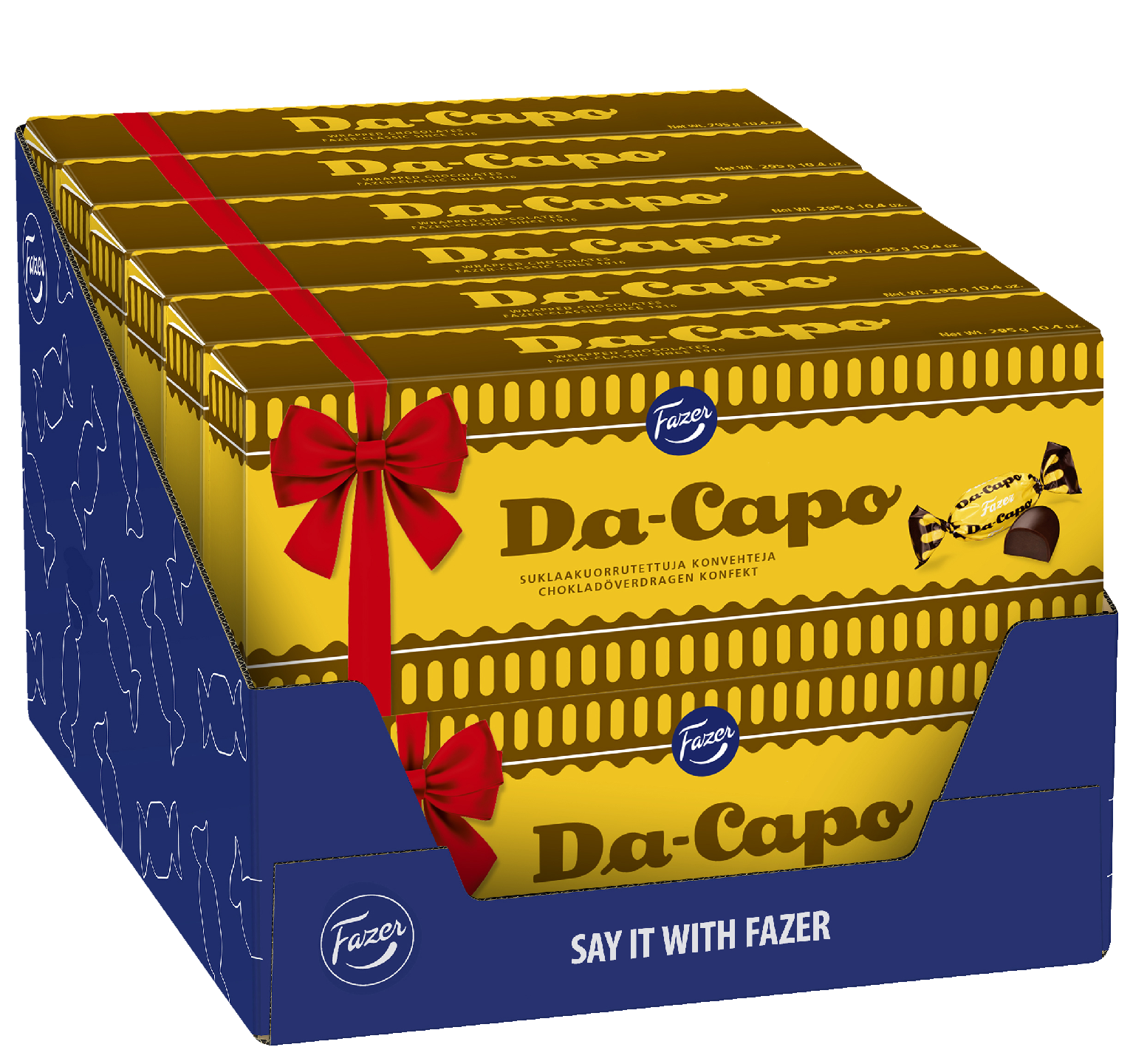 Fazer DaCapo tumma suklaakonvehti 295g