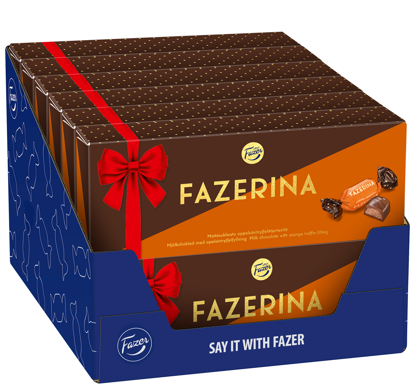 Fazer Fazerina appelsiinitryffeli suklaakonvehti 295g