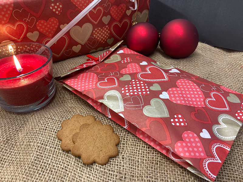 P-pack joulupussi 1kg 280x120x45mm 1000kpl