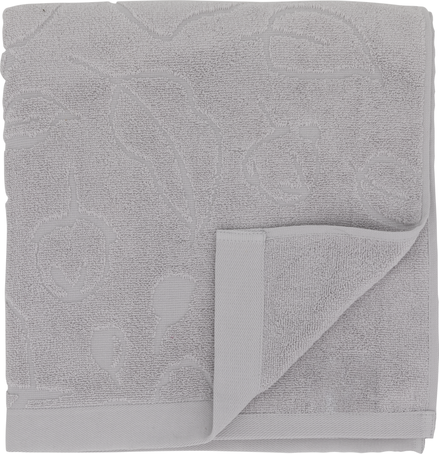 Pentik Omenankukka froteepyyhe vaaleanharmaa 70 x 140 cm