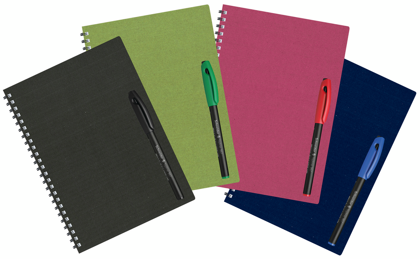 Ajasto muistikirja A5 + Topliner-kynä