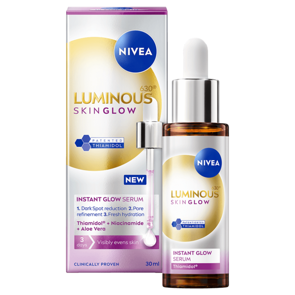 NIVEA 30ml Luminous630 Skin Glow Instant Glow Serum -kasvoseerumi