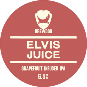 BrewDog Elvis Juice Grapefruit Infused IPA 6,5% 20l