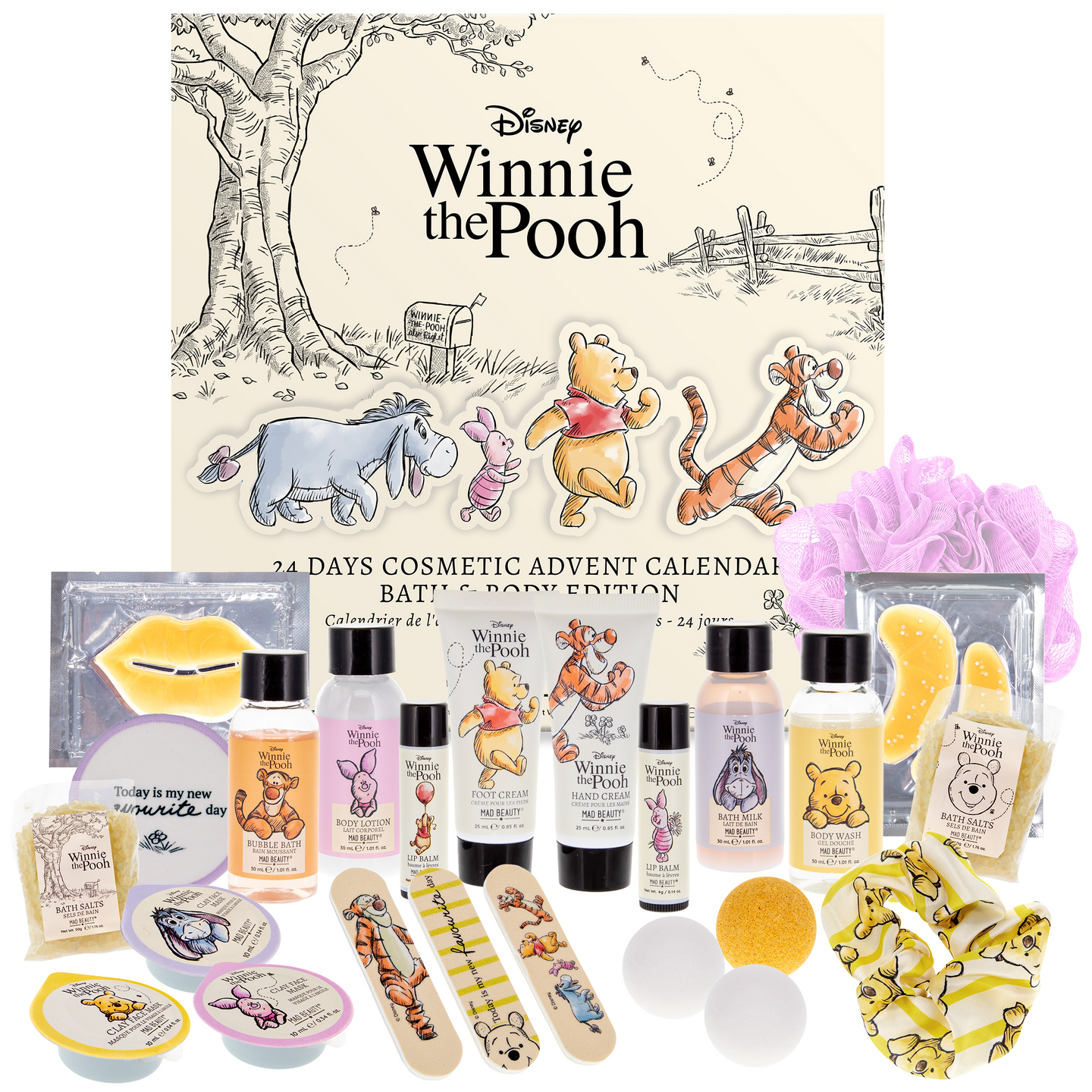 Mad Beauty Winnie The Pooh Advent Calendar -joulukalenteri
