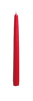 Havi antiikkikynttilä 28cm 4kpl punainen 8h