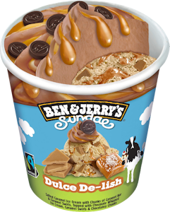 Ben&Jerry's jäätelö 427ml Sundae Dulce De-Lish 345g