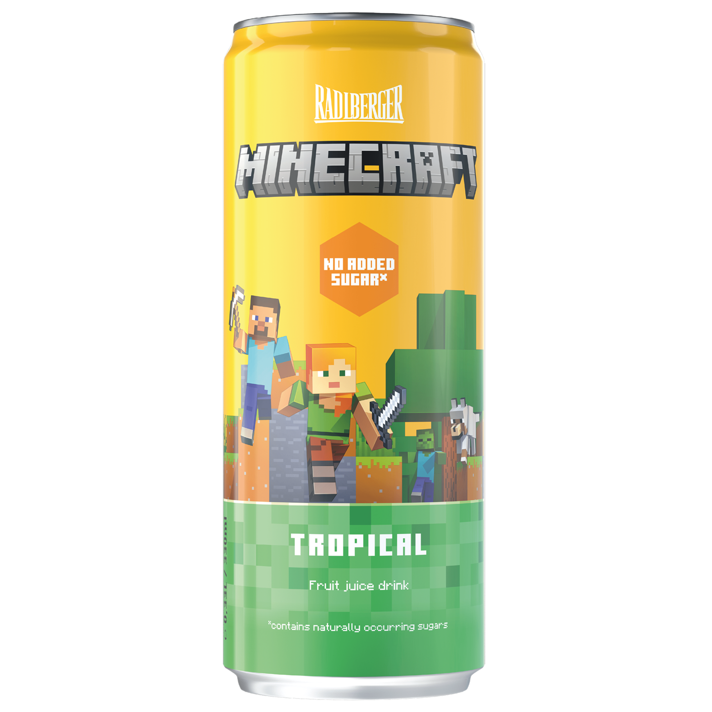 Minecraft Tropical virvoitusjuoma 0,33l