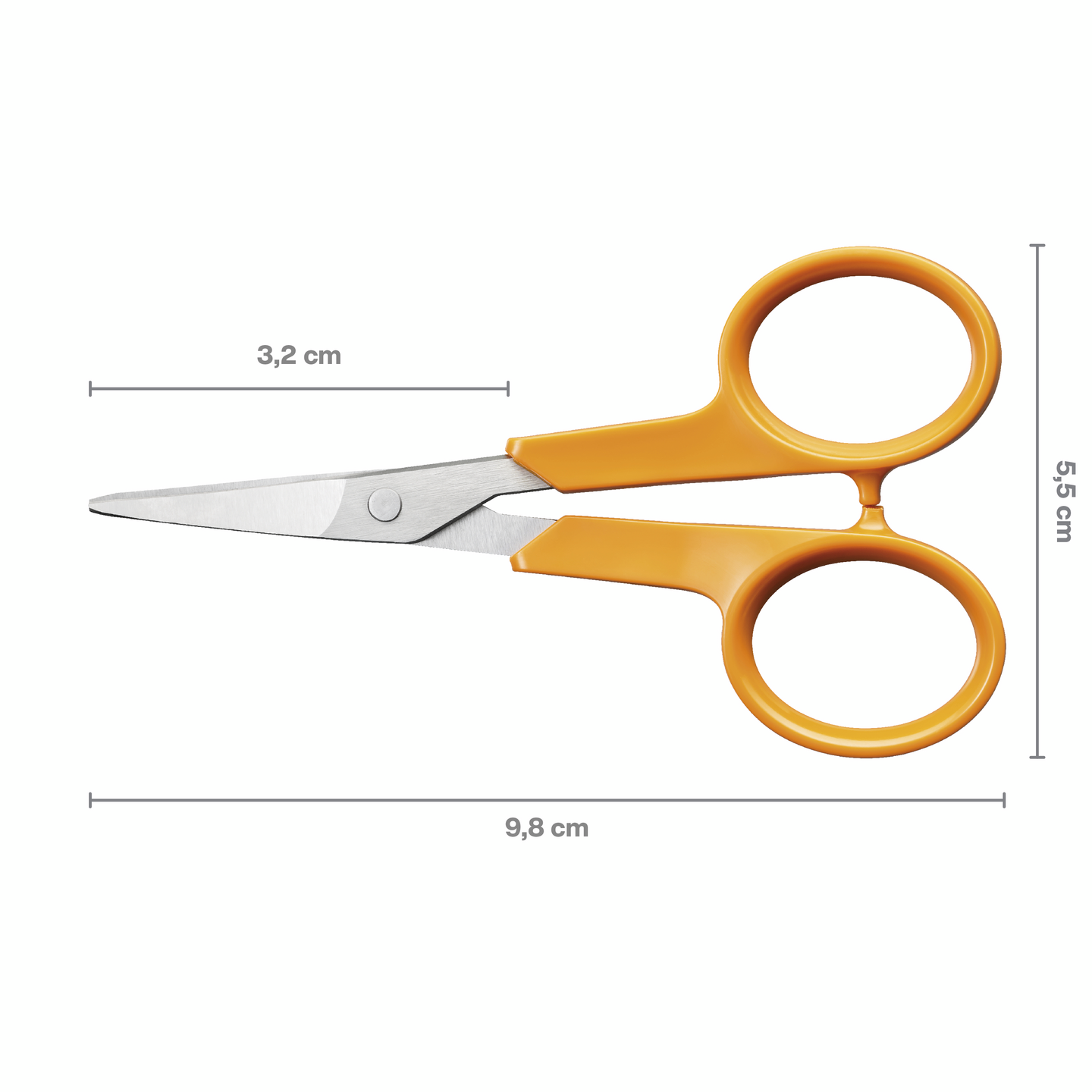 Fiskars Classic Kaarevateräiset kynsisakset 10 cm