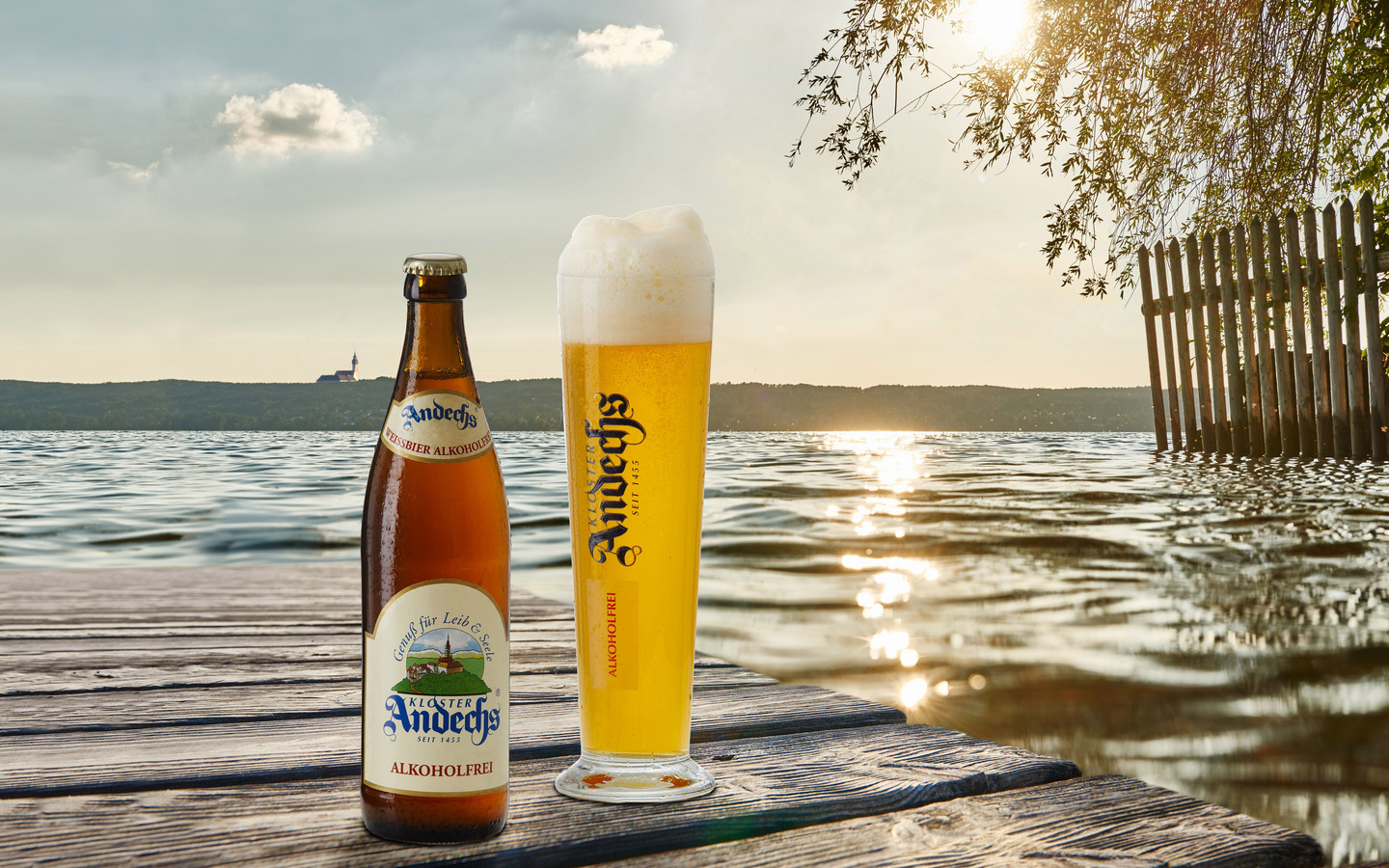 Andechs Weissbier Alkoholfrei 50cl plo