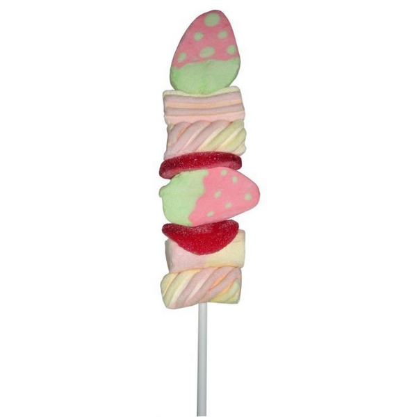 Mansikkakebabvaahtokarkkitikkari 40g