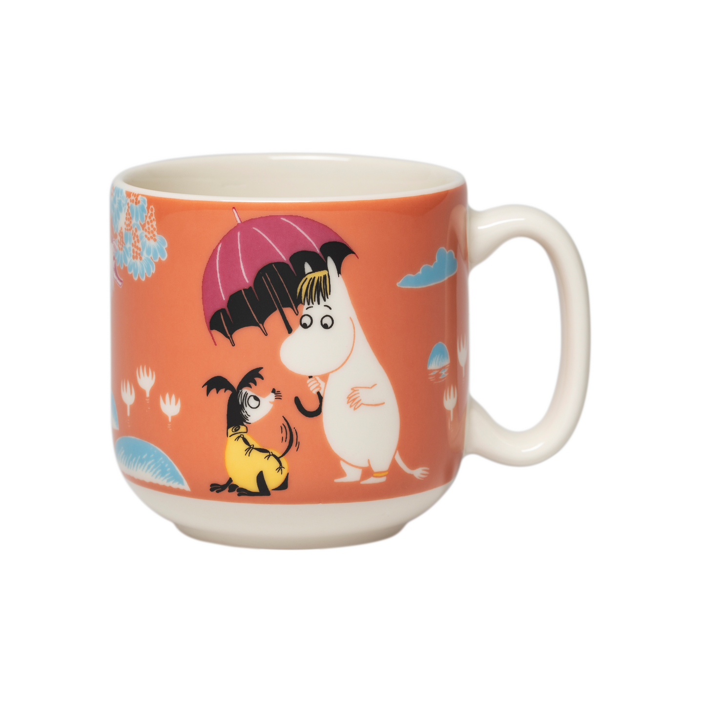 Moomin Arabia Muumi lasten setti Sateenvarjon alla