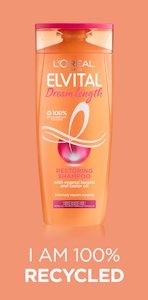 L'Oréal Paris Elvital shampoo 250ml Dream Length Restoring pitkille, vaurioituneille hiuksille