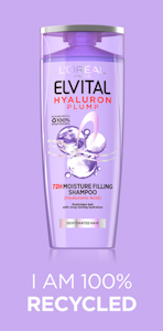 L'Oréal Paris Elvital Hyaluron Plump shampoo kosteutta kaipaaville hiuksille 250ml