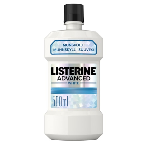 Listerine Advanced White suuvesi 500ml