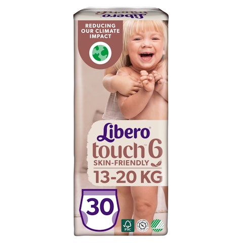 Libero Touch housuvaippa 30kpl 13-20kg S6