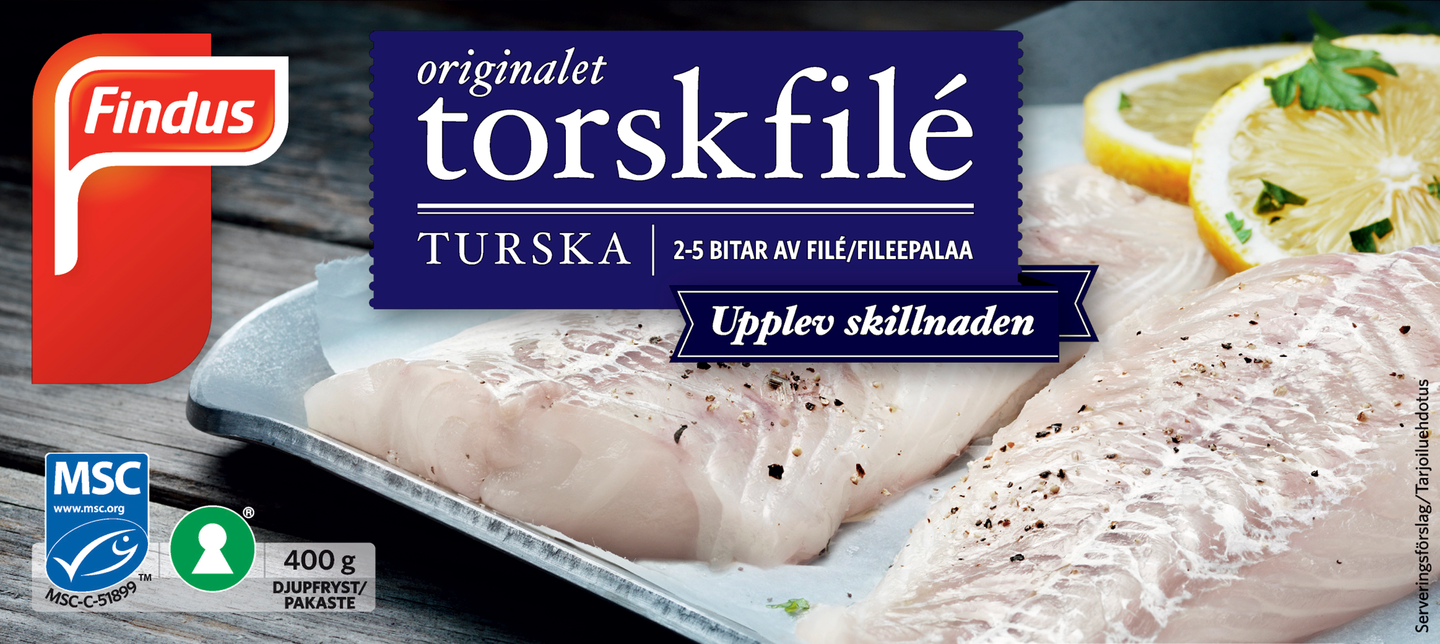 Findus turskafile 400g MSC | K-Ruoka Verkkokauppa