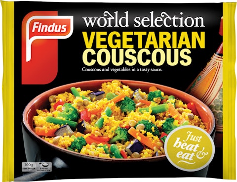 Findus 700g World Selection Vegetarian Couscous
