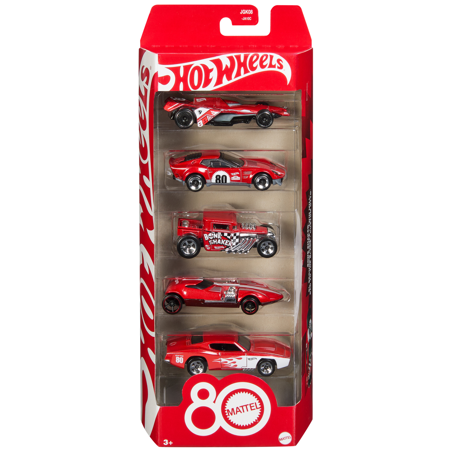 Hot Wheels -pikkuauto 5kpl Mattel 80 V