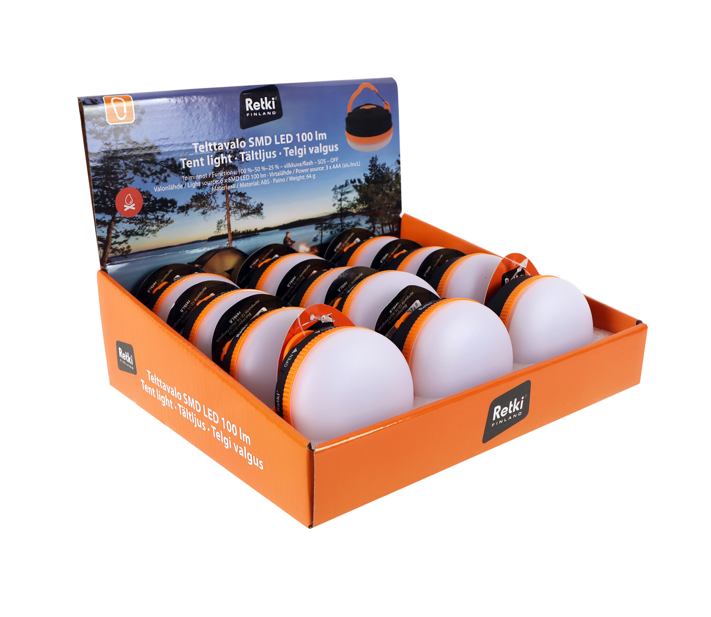 Retki telttavalo SMD LED 100lm