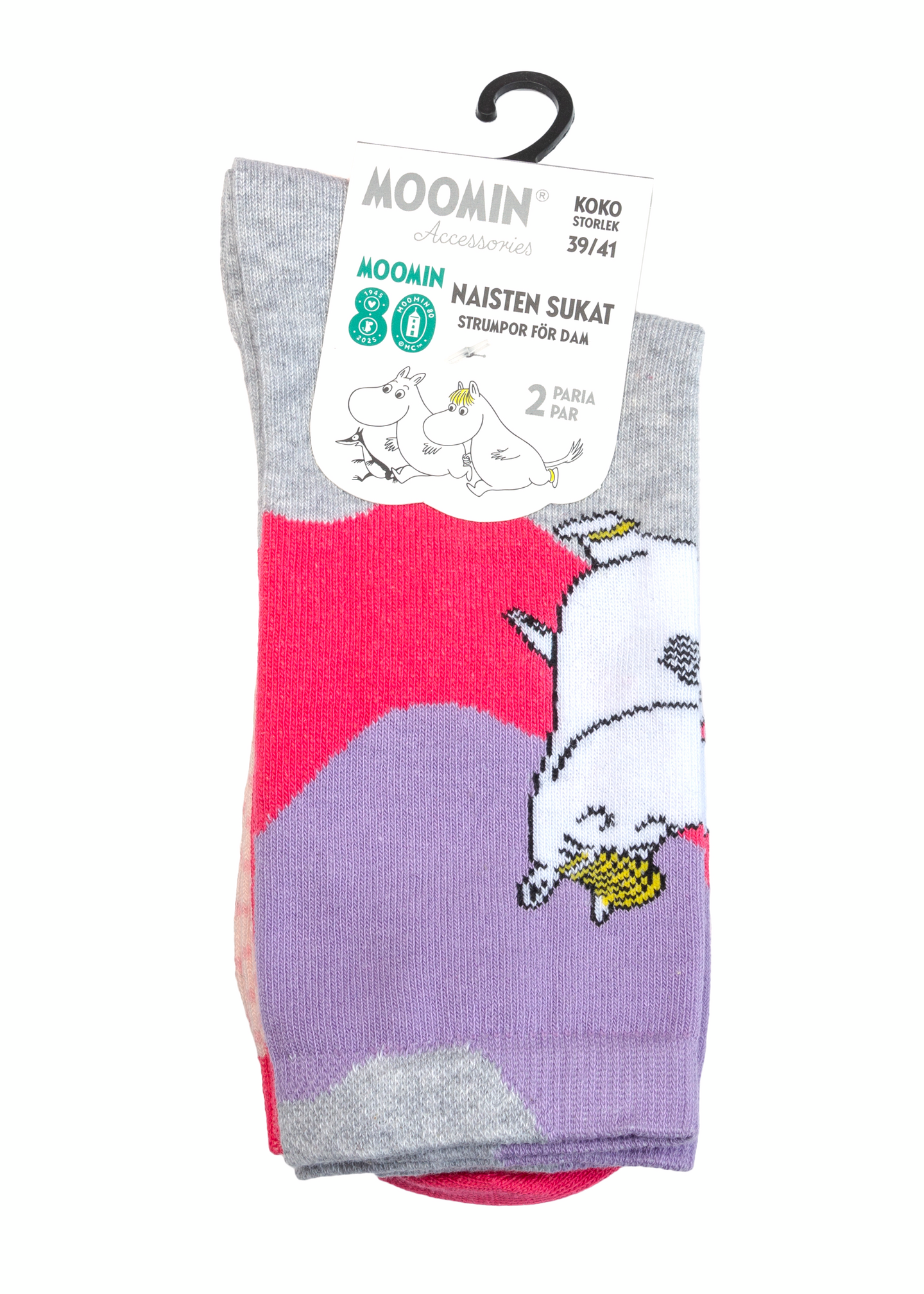 Muumi Fun Niiskuneiti ja Muumimamma sukat 2pr/pkt