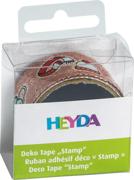 Heyda koristeteippi postimerkki love&peace