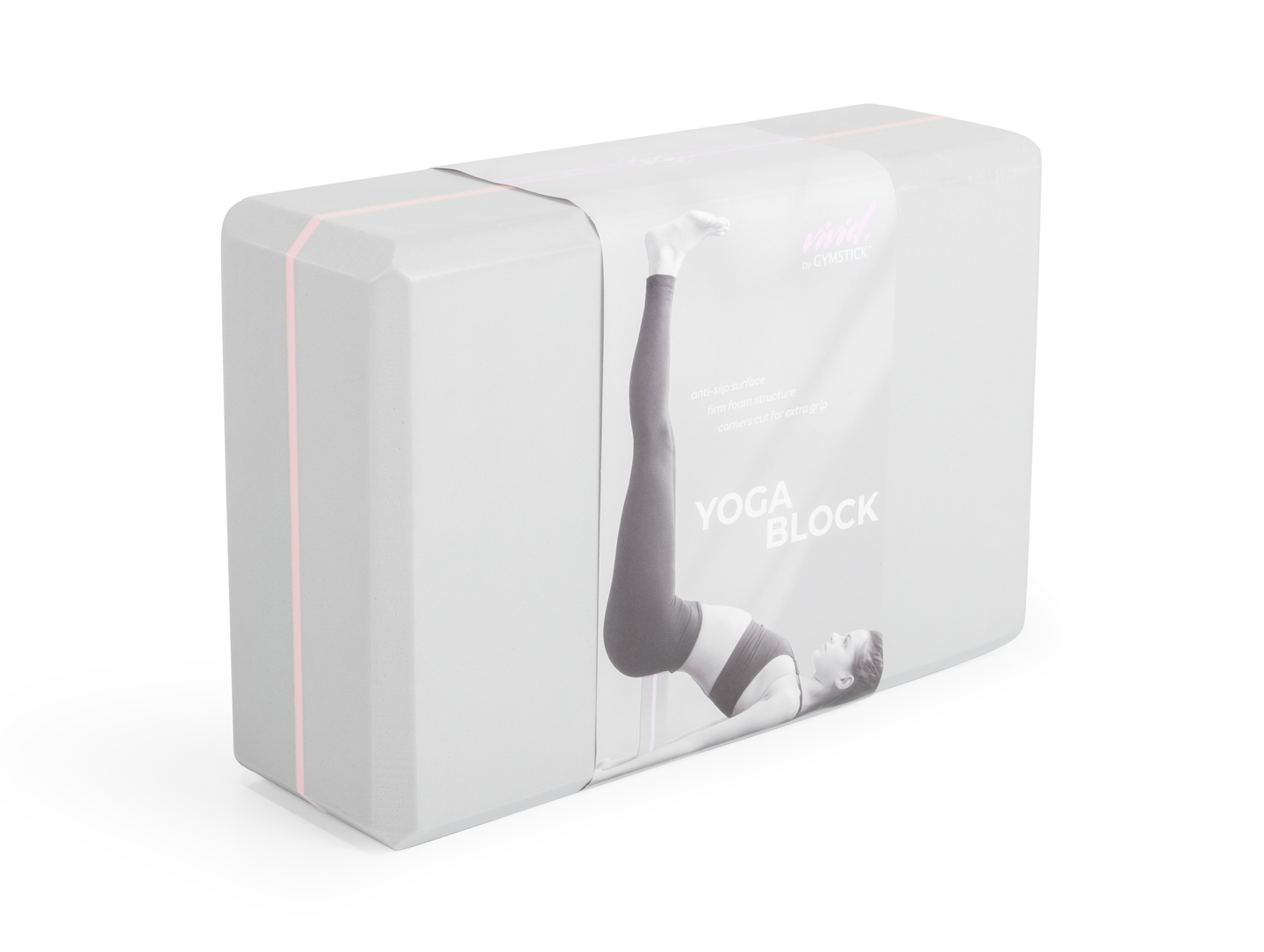 Gymstick Vivid Yoga Block joogatiili