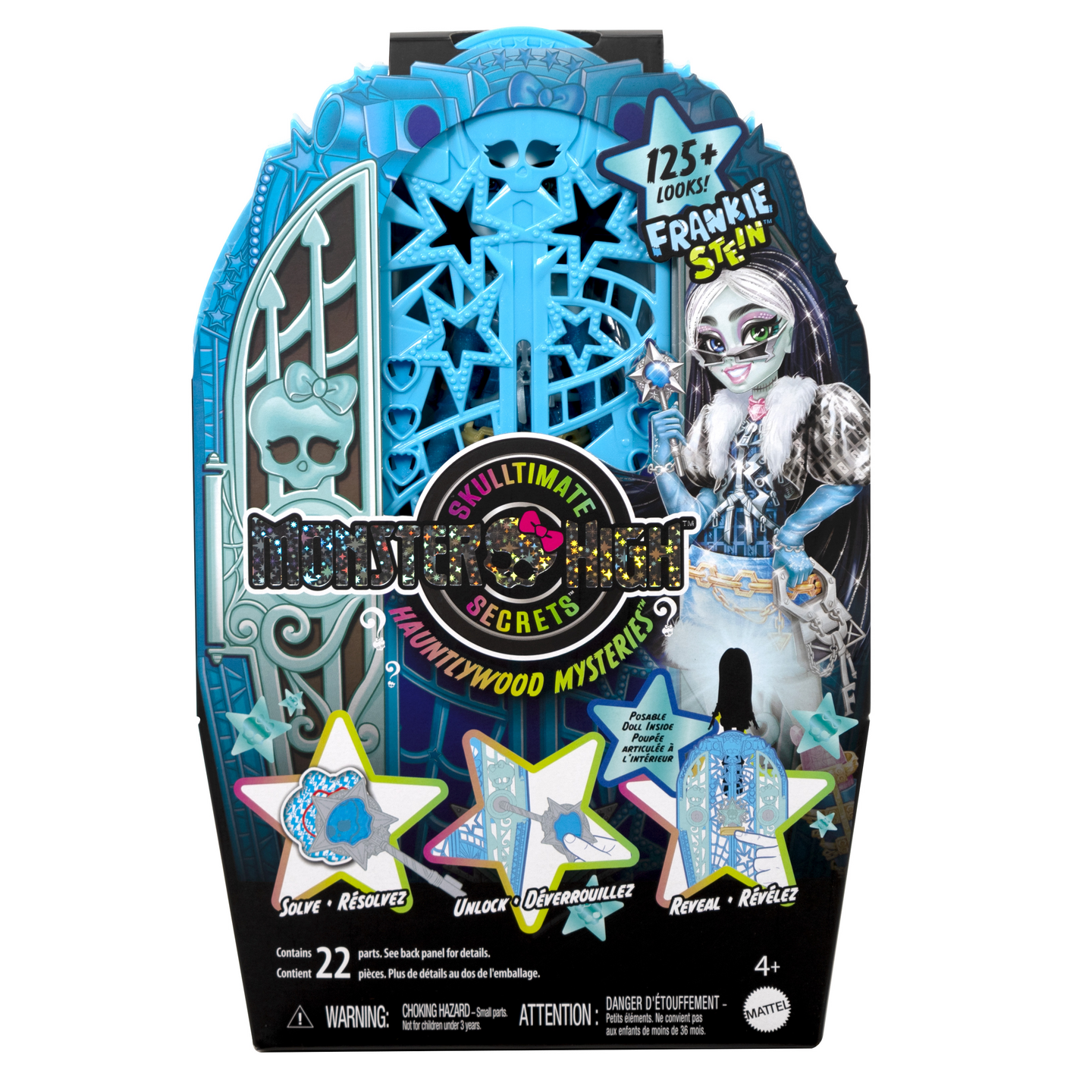 Monster High Skulltimate Secrets Frankie -nukke