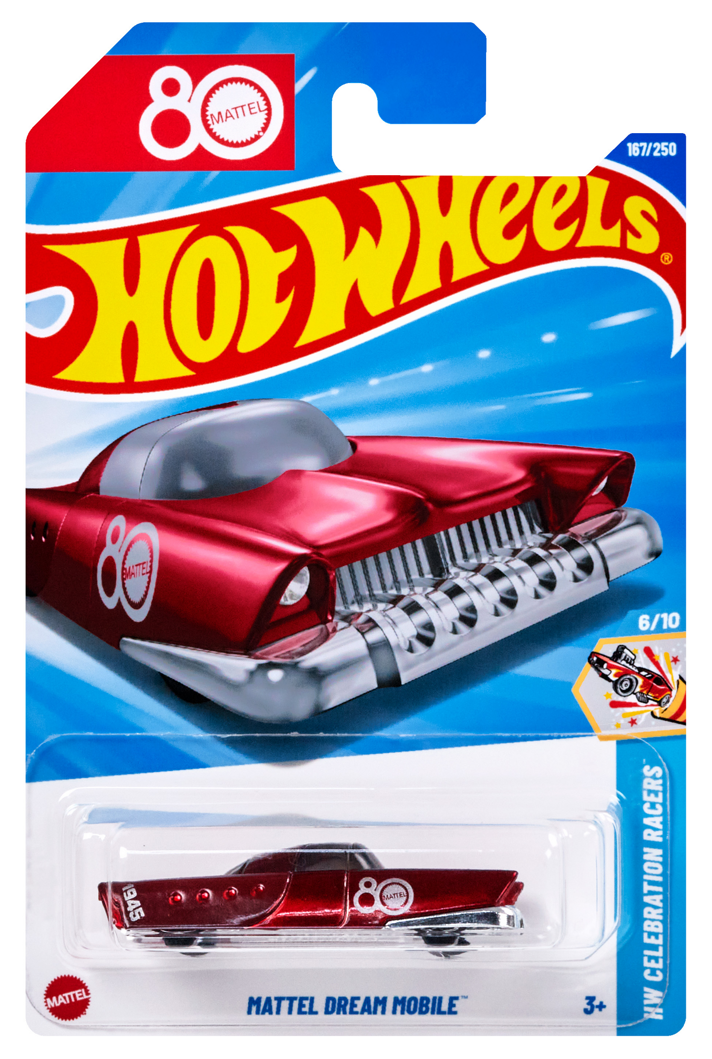 Hot Wheels -pikkuauto Mattel 80 V