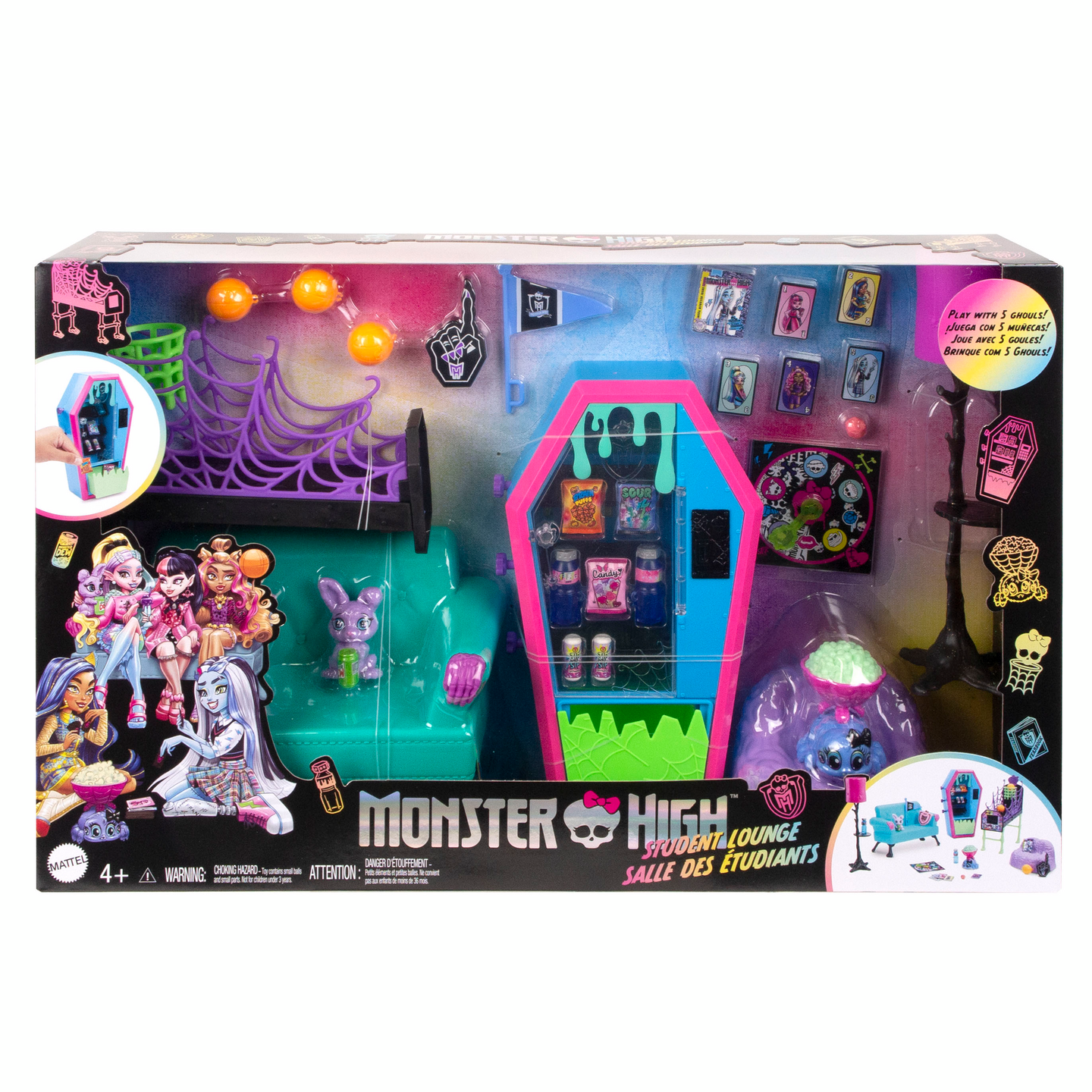Monster High Student Lounge -leikkisetti