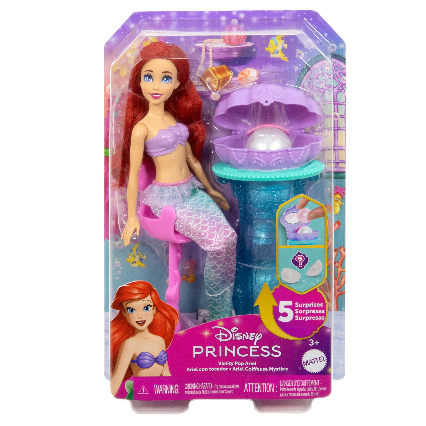 Disney Princess Ariel Mermaid Surprise -Leikkisett