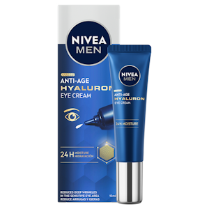 NIVEA MEN 15ml Anti-Age Hyaluron Eye Cream -silmänympärysvoide 15ml