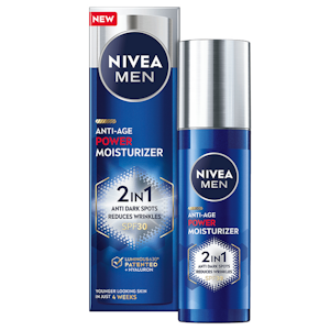 NIVEA MEN 50ml Anti-Age 2in1 Power Moisturizer -kasvovoide