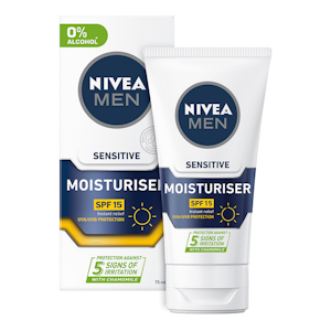 Nivea Men kasvovoide 75ml Sensitive Moisturiser SK15