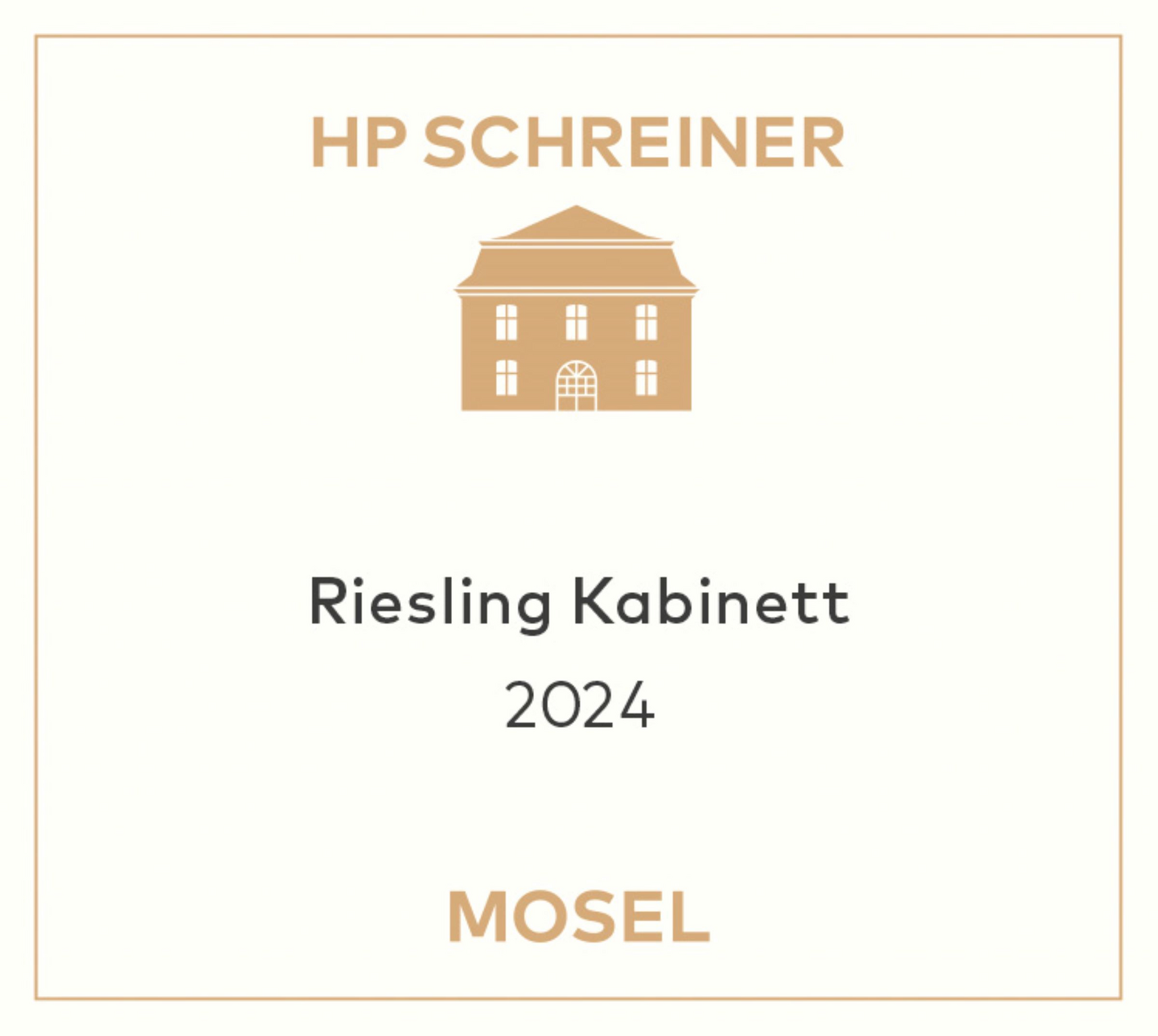 HP Schreiner Kabinett Riesling 8% 0,75l