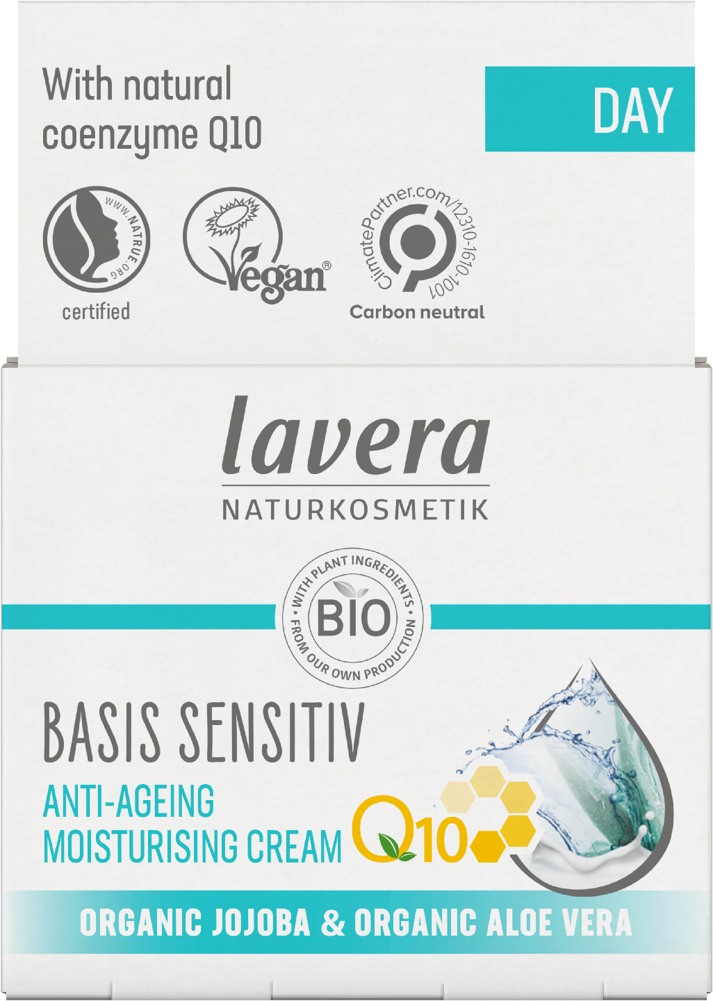 lavera Basis Sensitiv Q10 Kosteuttava voide 50ml