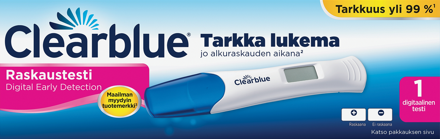 Clearblue Digital raskaustesti 1kpl