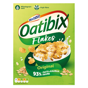 Weetabix Oatibix Flakes täysjyväkaurahiutale 550g