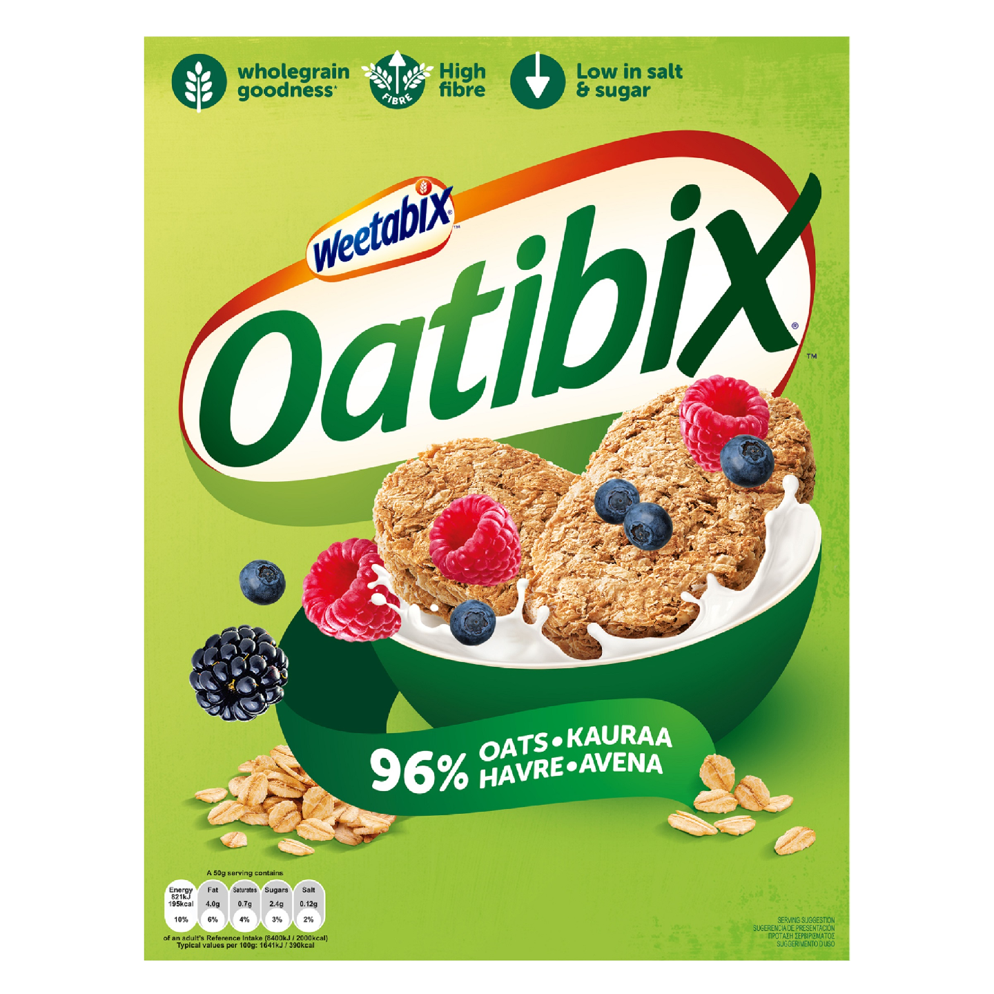 Weetabix Oatibix täysjyväkauramuroke 600g