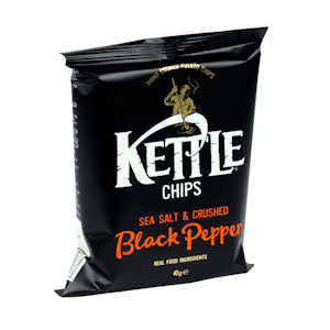 Kettle chips 40g sea salt&pepper