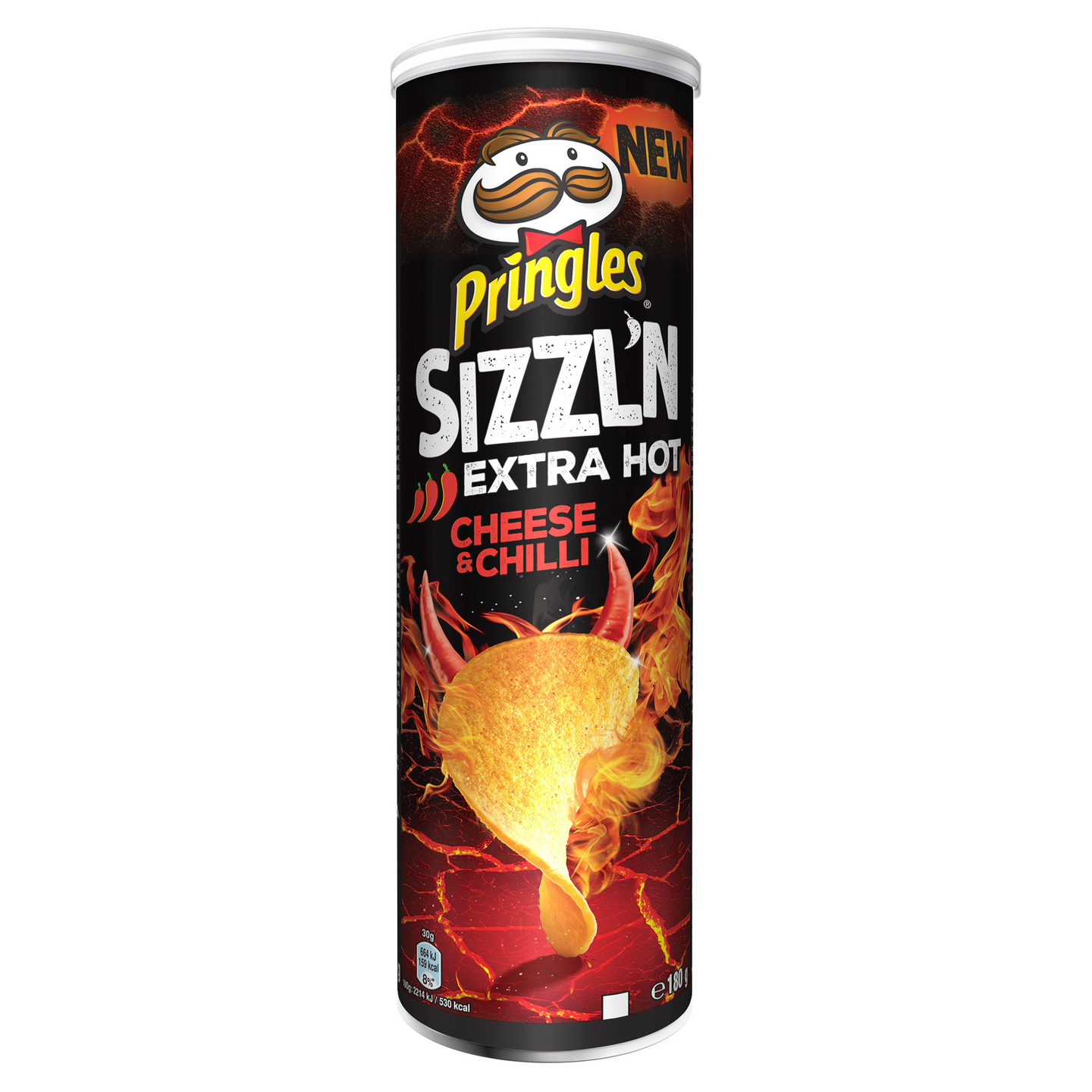 Pringles SIZZLN Cheese Chilli 180g