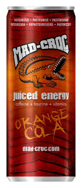 Mad Croc energiajuoma appelsiini cola 0,25l
