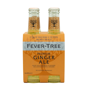 Fever-Tree Ginger Ale 4 x 200ml