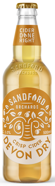 Sandford Orchards Crisp Devon Dry omenasiideri 5% 0,5l