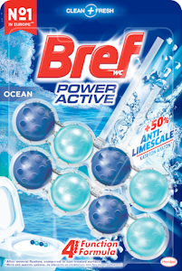 Bref Power Active wc-raikastin 2x50g Ocean