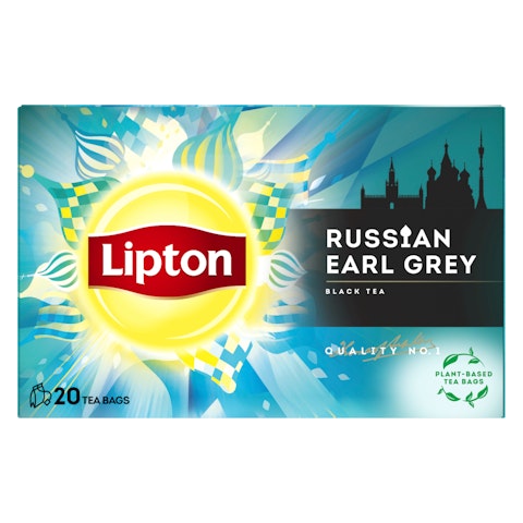 Lipton Russian Earl Grey 20ps Rainforest Alliance
