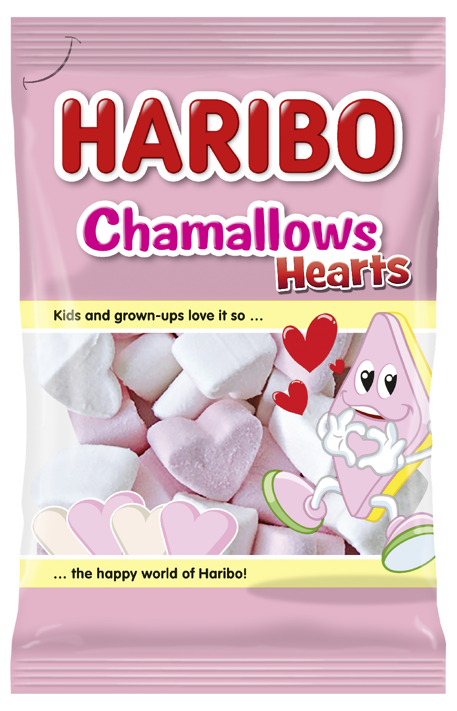 Haribo Chamallows hearts 175g vaahtokarkki